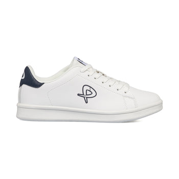 Sneakers bianche da ragazzo con dettagli blu navy P Go, Sneakers Sport, SKU s354000167, Immagine 0